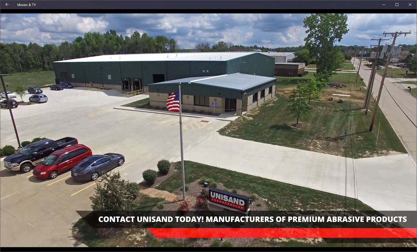 Unisand Aerial Video of Facility Expansion