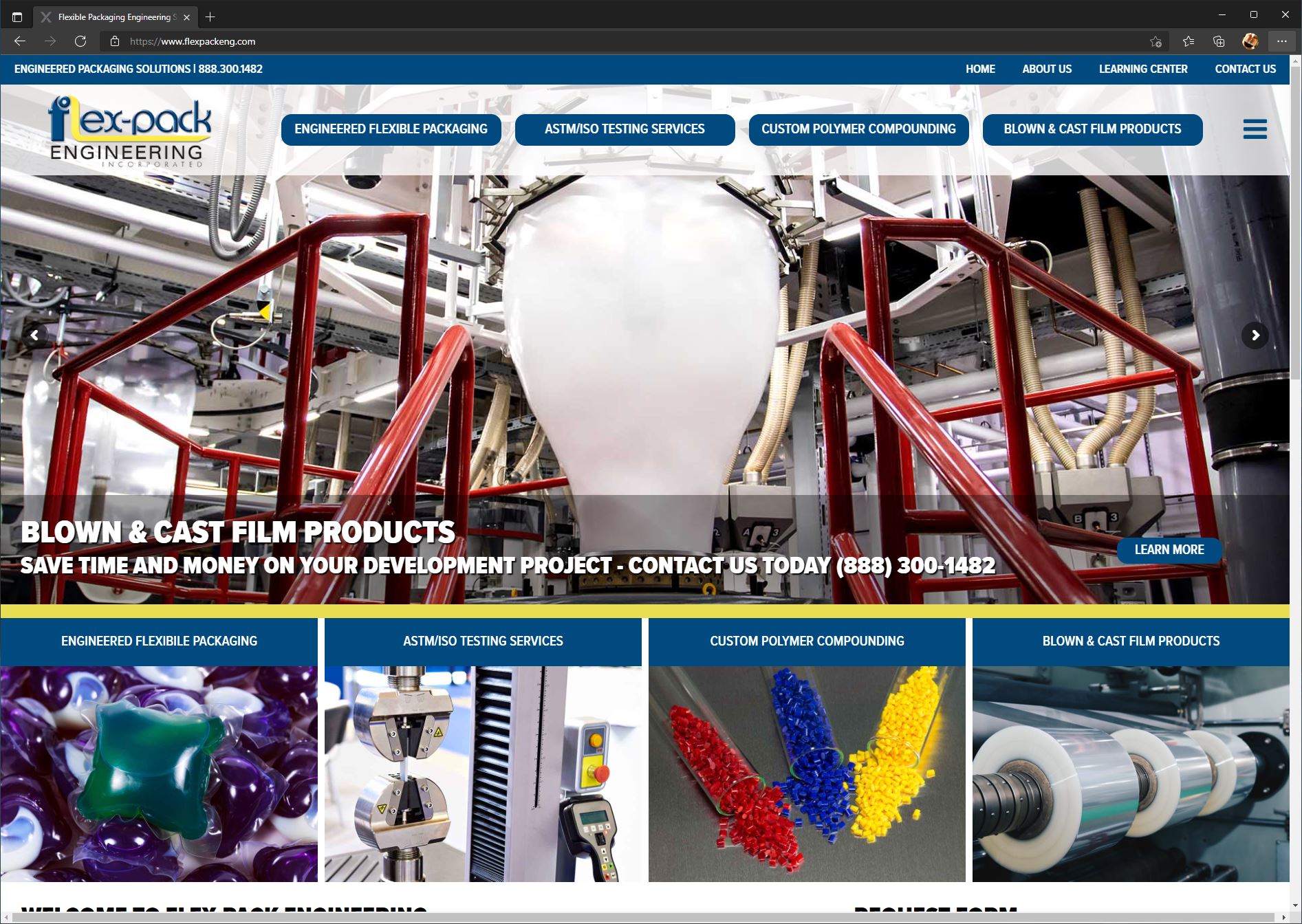 Flex-Pack Engineering Launches New Website