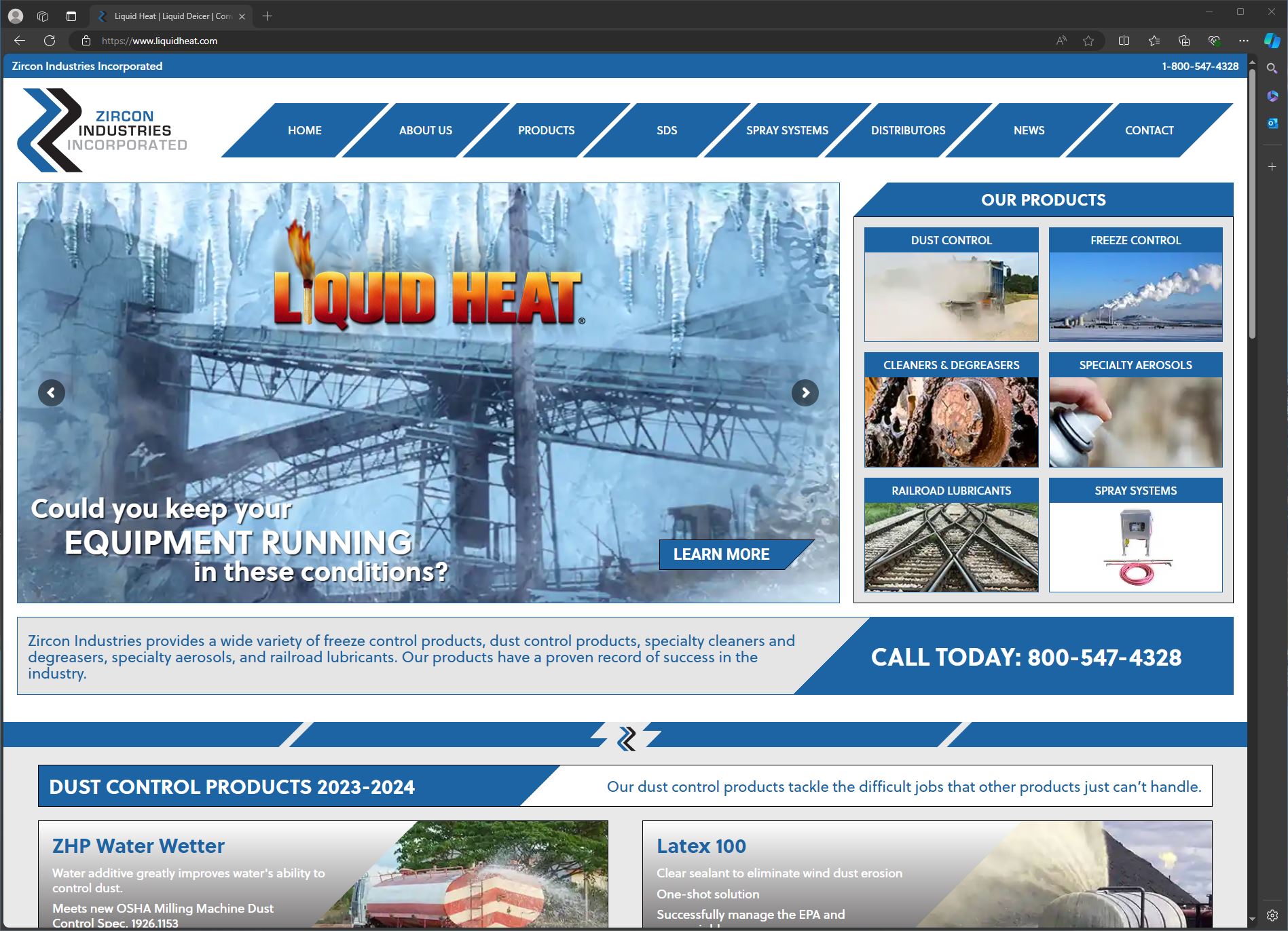 Featured image for “New Website for Liquid Heat”